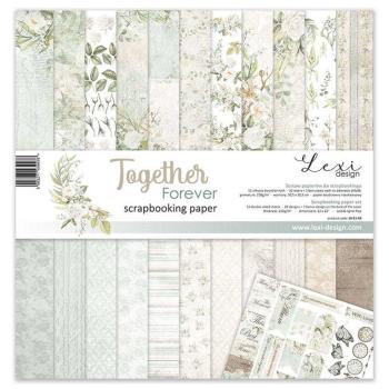 Lexi Design 12x12 Paper Pad Together Forever