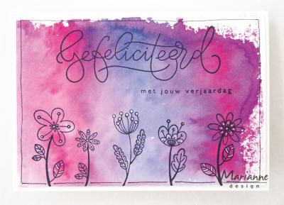 MD Clear Stamps Floralia