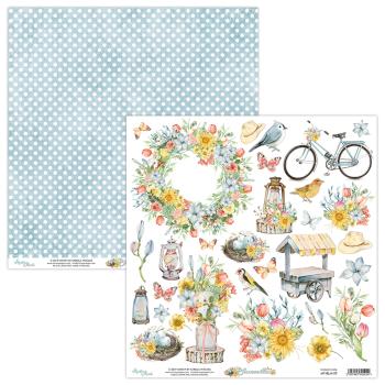 MiMintay 12x12 Paper Pad Bloomville #BLM07