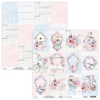 Mintay Papers 12x12 Paper Sheet Elodie Cards 06