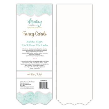 Mintay Papers Fancy Cards White 01