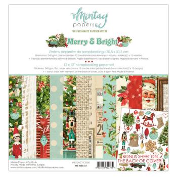 Mintay 12x12 Paper Pad Merry & Bright