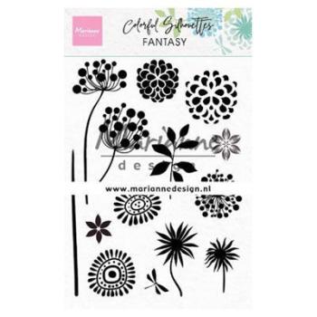 Marianne Design Clear Stamp Colorful Silhouette Fantasy #CS1047