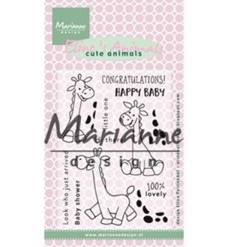 Marianne Design Clear Stamp Eline's Giraffe