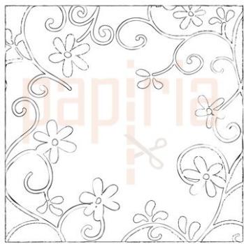 Marianne Design Clear Stamp Hintergrund Blumen # CS0843