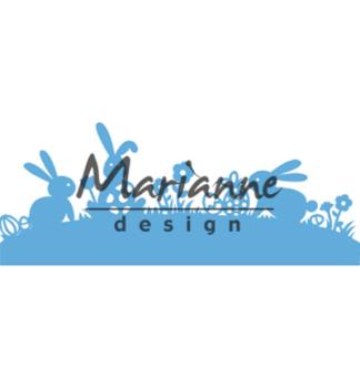 Marianne Design CreaTables Bunny Border #LR0588