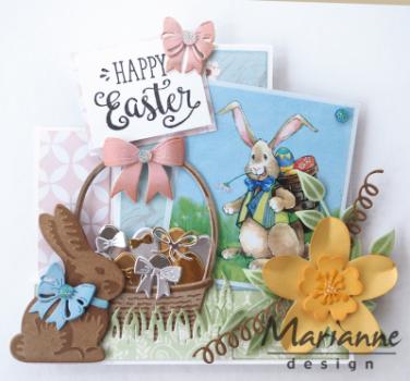 Marianne Design Creatables Easter Bunny with Bow