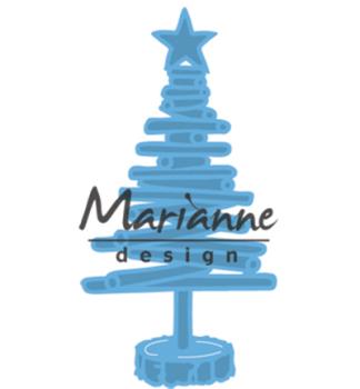 Marianne Design Creatables Tiny's Christmas Tree Wood #LR0492