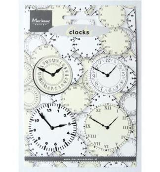Marianne Design Decoration Clocks JU0956