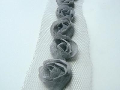 Marianne Design Flower Ribbon Grey #1122