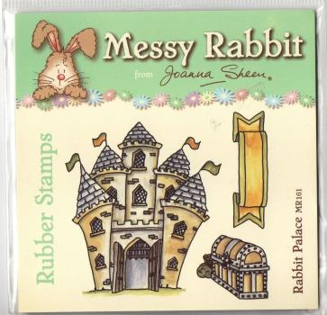 Messy Rabbit Gummistempel Rabbit Palace