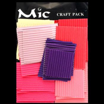 SALE Mic Corrugated Paper Pack - Lilac+Pink