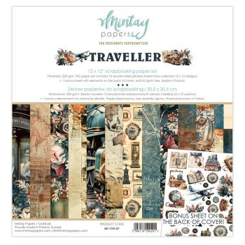 Mintay Papers 12x12 Paper Pad Traveller