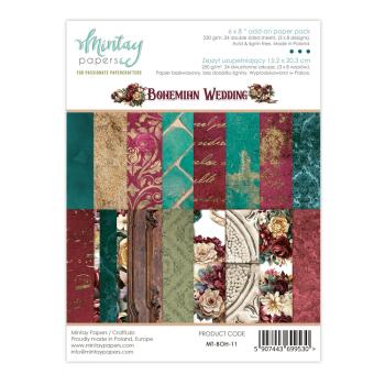 Mintay Papers 6x8 Add-on Paper Pad Bohemian Wedding