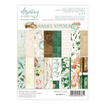 Mintay Papers 6x8 Add-on Paper Pad Nana´s Kitchen