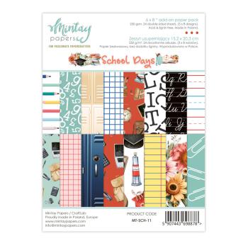 Mintay Papers 6x8 Add-on Paper Pad School Days