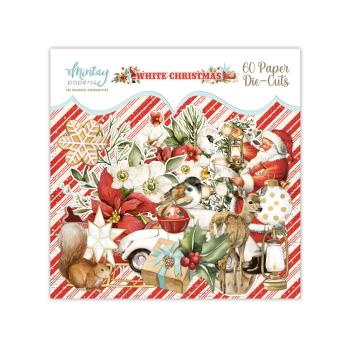 Mintay Papers Die-Cuts White Christmas 60 pcs