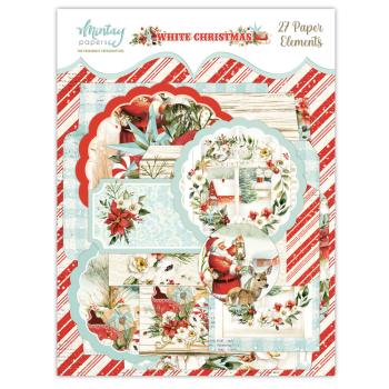 Mintay Papers Paper Elements White Christmas 27 pcs