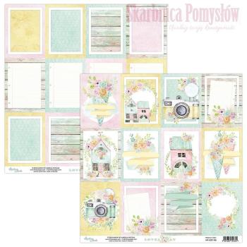 SET Mintay 12x12 Paper Sheet Lovely Day Cards #06