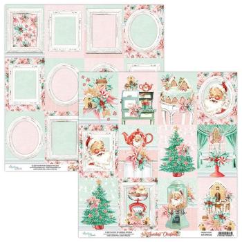 SET Mintay 12x12 Paper Sheet Sweetest Christmas Cards #06