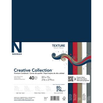 Neenah Textures Cardstock 40/Pkg