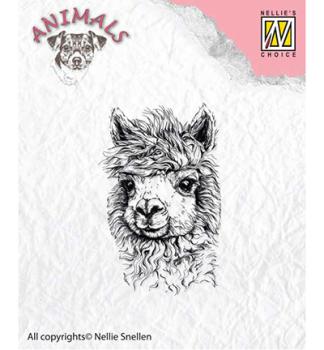 Nellie´s Choice Clear Stamp Lama #ANI014