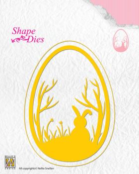 Nellie Snellen Shape Dies Easter Egg