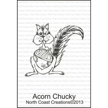 North Coast Creations - Acorn Chunky Cling Stamp