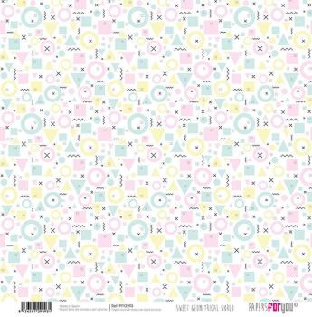 Papers For You 12x12 Paper Pad Sweet Geometrical World #2284
