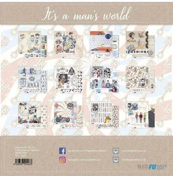Papers For You 12x12 Paper Pad It´s Man´s World #2443