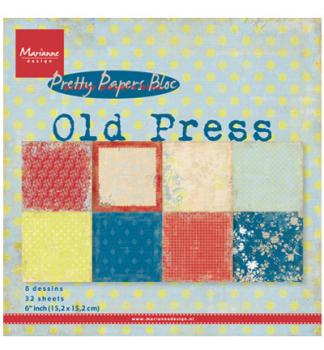 Pretty Papers 6x6 inch Old Press