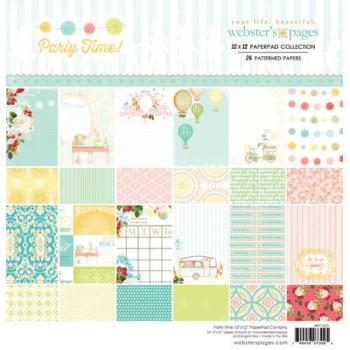 Webster Pages 12x12 Paper Pad Party Time #PP1220
