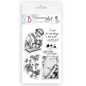 Ciao Bella Clear Stamps Muse #18