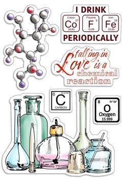 Ciao Bella Clear Stamp Chemical Reaction #6062