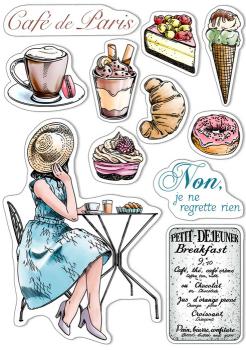 Ciao Bella Clear Stamps La Boulangerie PS8003