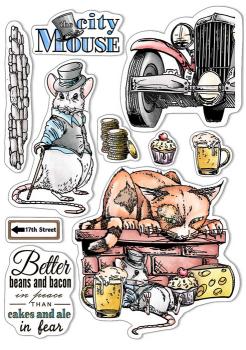 Ciao Bella Clear Stamps The City Mouse PS8008