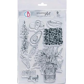Ciao Bella Clear Stamp Spice it up! PS8035