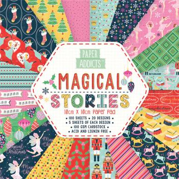 Paper Addicts 10x10cm Paper Pad Magical Stories #72