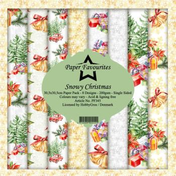 Paper Favourites 12x12 Paper Pack Snowy Christmas #345