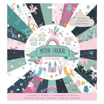 Papermania 12X12 Inch Paper Pad Mytho-Logical