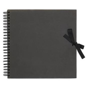 Papermania 12x12 Scrapbook Album Black