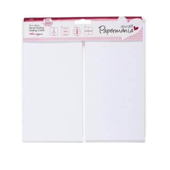 Papermania 14x14cm Never Ending Folding Cards #151801