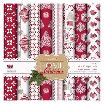 Papermania 6x6 Inch Home for Christmas