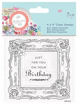 Papermania Clear Stamps Picture Frame