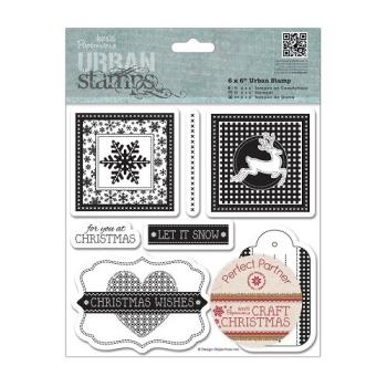 Papermania Urban Stamp 6x6 Inch Craft Christmas #907944