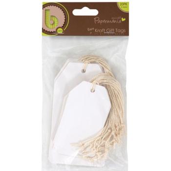 Papermania White Gift Tags