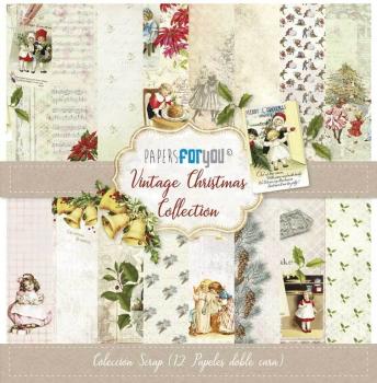 Papers For You 12x12 Paper Pad Vintage Christmas #1295