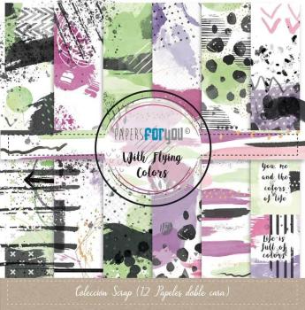 Papers For You 12x12 Paper Pad With Flying Colors #2795