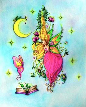 Pink Ink Designs Clear Stamp Luna Fairy