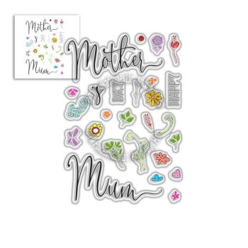 Polkadoodles Clear Stamps Mother's Day Sentiments #8058